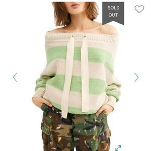 Free People Cassidy Off-the-Shoulder Pullover